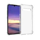 For LG V60 ThinQ 5G Shockproof Non-slip Waterproof Thickening TPU Protective Case(Transparent) - 1