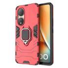 For vivo Y100 Magnetic Ring Holder PC + TPU Phone Case(Red) - 1