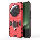 For Xiaomi 13 Ultra Magnetic Ring Holder PC + TPU Phone Case(Red) - 1