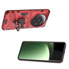 For Xiaomi 13 Ultra Magnetic Ring Holder PC + TPU Phone Case(Red) - 4