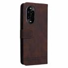 For Huawei nova 13 Pro Skin Feel Life Tree Metal Button Leather Phone Case(Brown) - 3