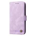 For Realme 11 4G Global Skin Feel Life Tree Metal Button Leather Phone Case(Purple) - 2