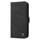 For Realme C63 / C61  / Note 60 Skin Feel Life Tree Metal Button Leather Phone Case(Black) - 2