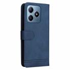 For Realme C63 / C61  / Note 60 Skin Feel Life Tree Metal Button Leather Phone Case(Blue) - 3