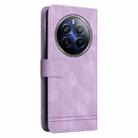 For Realme 13 Pro / 13 Pro+ / 12 Pro Skin Feel Life Tree Metal Button Leather Phone Case(Purple) - 3