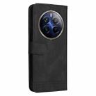 For Realme 13 Pro / 13 Pro+ / 12 Pro Skin Feel Life Tree Metal Button Leather Phone Case(Black) - 3