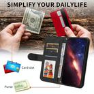 For Realme 14 Pro Global Skin Feel Life Tree Metal Button Leather Phone Case(Black) - 3