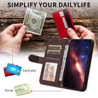 For Realme 14 Pro+ Global Skin Feel Life Tree Metal Button Leather Phone Case(Brown) - 3