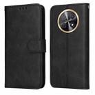 For Huawei Enjoy 60X Classic Calf Texture Flip Leather Phone Case(Black) - 1