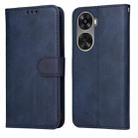 For Huawei nova 11 SE Classic Calf Texture Flip Leather Phone Case(Blue) - 1