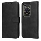 For Huawei Enjoy 70 Classic Calf Texture Flip Leather Phone Case(Black) - 1