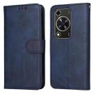For Huawei Enjoy 70 Classic Calf Texture Flip Leather Phone Case(Blue) - 1