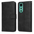 For Huawei nova 12 Classic Calf Texture Flip Leather Phone Case(Black) - 1
