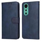 For Huawei nova 12 Classic Calf Texture Flip Leather Phone Case(Blue) - 1