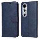 For Huawei nova 12 Pro Classic Calf Texture Flip Leather Phone Case(Blue) - 1