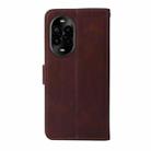 For Huawei nova 13 Pro Classic Calf Texture Flip Leather Phone Case(Brown) - 3