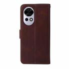 For Huawei nova 13 / nova 12 Classic Calf Texture Flip Leather Phone Case(Brown) - 3