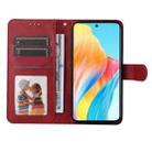 For OPPO A1 5G Classic Calf Texture Flip Leather Phone Case(Red) - 4