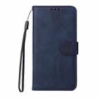 For OPPO Reno12 5G Global Classic Calf Texture Flip Leather Phone Case(Blue) - 2