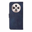 For OPPO Reno12 F 5G Global Classic Calf Texture Flip Leather Phone Case(Blue) - 3