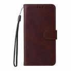 For OPPO Reno12 F 5G Global Classic Calf Texture Flip Leather Phone Case(Brown) - 2