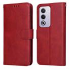 For OPPO A3 Pro 5G Global / India Classic Calf Texture Flip Leather Phone Case(Red) - 1