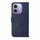 For OPPO A3x 4G / A3x 5G India Classic Calf Texture Flip Leather Phone Case(Blue) - 3