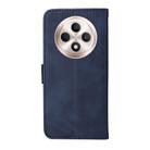 For OPPO Reno12 F 4G Classic Calf Texture Flip Leather Phone Case(Blue) - 3