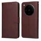 For OPPO Find X8 Pro Classic Calf Texture Flip Leather Phone Case(Brown) - 1