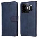 For Realme GT Neo 5 5G / GT3 Classic Calf Texture Flip Leather Phone Case(Blue) - 1