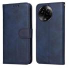 For Realme C67 5G Global / 11 5G Taiwan Version Classic Calf Texture Flip Leather Phone Case(Blue) - 1