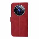 For Realme 13 Pro / 13 Pro+ / P1 Pro Global Classic Calf Texture Flip Leather Phone Case(Red) - 3