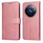 For Realme 13 Pro / 13 Pro+ / P1 Pro Global Classic Calf Texture Flip Leather Phone Case(Rose Gold) - 1