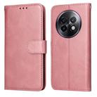 For Realme 13+ Classic Calf Texture Flip Leather Phone Case(Rose Gold) - 1