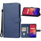 For Realme C65 Leather Phone Case(Blue) - 1