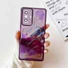 For Xiaomi Redmi K40 Gaming Oil Painting Electroplating TPU Phone Case(Purple) - 1