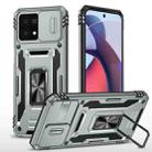 For Motorola Moto G Stylus 2023 Armor PC + TPU Camera Shield Phone Case(Grey) - 1