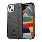 For iPhone 15 Full Coverage Shockproof TPU Phone Case(Black) - 1