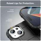 For iPhone 15 Full Coverage Shockproof TPU Phone Case(Black) - 6