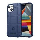 For iPhone 15 Full Coverage Shockproof TPU Phone Case(Blue) - 1