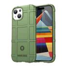 For iPhone 15 Full Coverage Shockproof TPU Phone Case(Green) - 1