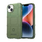 For iPhone 15 Plus Full Coverage Shockproof TPU Phone Case(Green) - 1