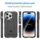 For iPhone 15 Pro Full Coverage Shockproof TPU Phone Case(Black) - 2