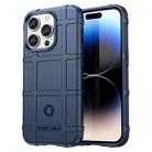 For iPhone 15 Pro Full Coverage Shockproof TPU Phone Case(Blue) - 1