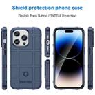 For iPhone 15 Pro Full Coverage Shockproof TPU Phone Case(Blue) - 2