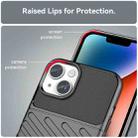 For iPhone 15 Thunderbolt Shockproof TPU Phone Case(Black) - 6
