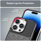 For iPhone 15 Pro Thunderbolt Shockproof TPU Phone Case(Black) - 6