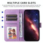 For Realme 14 Pro+ Global Embossed Sunflower Leather Phone Case(Purple) - 3