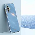 For Huawei nova 11 XINLI Straight Edge 6D Electroplate TPU Phone Case(Celestial Blue) - 1