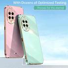 For Huawei Nova 14 XINLI Straight Edge 6D Electroplate TPU Phone Case(Celestial Blue) - 2